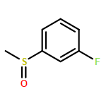 Benzene, 1-fluoro-3-(methylsulfinyl)- 