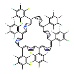 31,32,33,34,35,36-Hexaazaheptacyclo[26.2.1.13,6.18,11.113,16.118,21.123,26]hexatriaconta-1(31),2,4,6,8,10,12,14,16(34),17,19,21,23,25,27,29-hexadecaene, 2,7,12,17,22,27-hexakis(2,3,4,5,6-pentafluorophenyl)- 