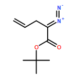 4-Pentenoic acid, 2-diazo-, 1,1-dimethylethyl ester 
