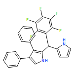 1H-Pyrrole, 2-[(2,3,4,5,6-pentafluorophenyl)-1H-pyrrol-2-ylmethyl]-3,4-diphenyl- 