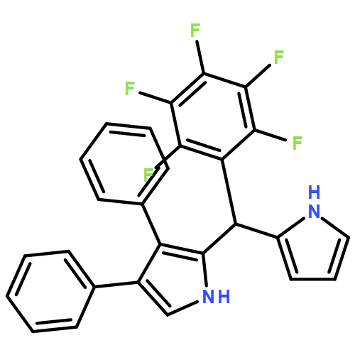 1H-Pyrrole, 2-[(2,3,4,5,6-pentafluorophenyl)-1H-pyrrol-2-ylmethyl]-3,4-diphenyl- 