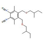 Benzene, 1,2-diisocyano-3,6-dimethyl-4,5-bis[[(2S)-2-methylbutoxy]methyl]- 