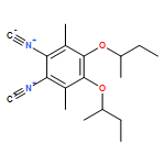 Benzene, 1,2-diisocyano-3,6-dimethyl-4,5-bis[(1S)-1-methylpropoxy]- 