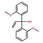 Benzenemethanol, α-ethenyl-2-methoxy-α-(2-methoxyphenyl)- 