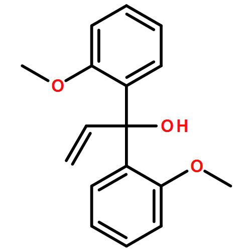 Benzenemethanol, α-ethenyl-2-methoxy-α-(2-methoxyphenyl)- 