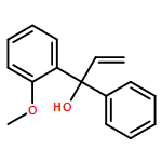 Benzenemethanol, α-ethenyl-2-methoxy-α-phenyl- 