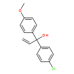 Benzenemethanol, 4-chloro-α-ethenyl-α-(4-methoxyphenyl)- 