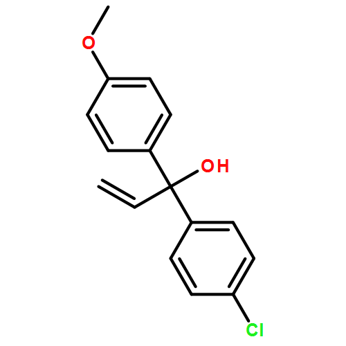 Benzenemethanol, 4-chloro-α-ethenyl-α-(4-methoxyphenyl)- 
