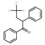1-Butanone, 4,4,4-trifluoro-1,2-diphenyl- 
