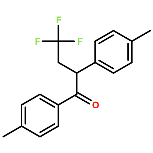 1-Butanone, 4,4,4-trifluoro-1,2-bis(4-methylphenyl)- 