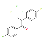 1-Butanone, 4,4,4-trifluoro-1,2-bis(4-fluorophenyl)- 