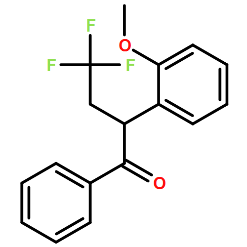 1-Butanone, 4,4,4-trifluoro-2-(2-methoxyphenyl)-1-phenyl- 