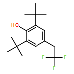 Phenol, 2,6-bis(1,1-dimethylethyl)-4-(2,2,2-trifluoroethyl)- 
