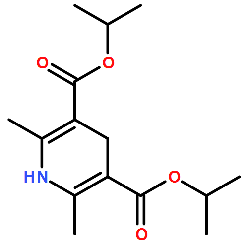 3,5-Pyridinedicarboxylic acid, 1,4-dihydro-2,6-dimethyl-, 3,5-bis(1-methylethyl) ester 