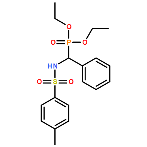 Phosphonic acid, P-[[[(4-methylphenyl)sulfonyl]amino]phenylmethyl]-, diethyl ester 