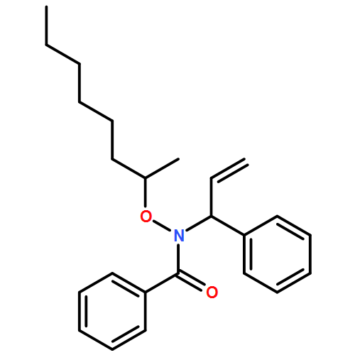 Benzamide, N-[[(1S)-1-methylheptyl]oxy]-N-(1-phenyl-2-propen-1-yl)- 