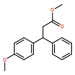 Benzenepropanoic acid, 4-methoxy-β-phenyl-, methyl ester, (βS)- 