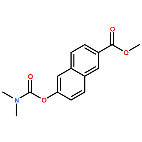 2-Naphthalenecarboxylic acid, 6-[[(dimethylamino)carbonyl]oxy]-, methyl ester 