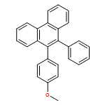 Phenanthrene, 9-(4-methoxyphenyl)-10-phenyl- 