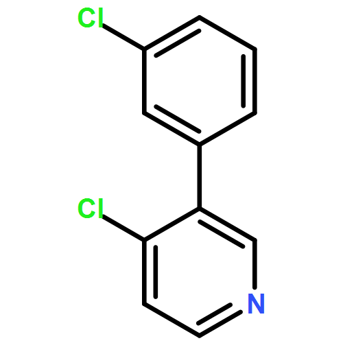 Pyridine, 4-chloro-3-(3-chlorophenyl)- 