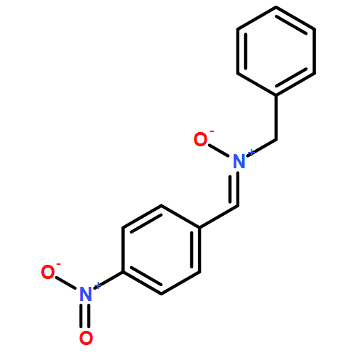 Benzenemethanamine, N-[(4-nitrophenyl)methylene]-, N-oxide 