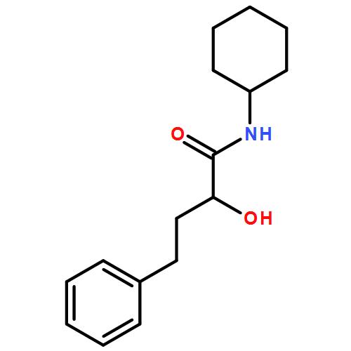 Benzenebutanamide, N-cyclohexyl-α-hydroxy- 