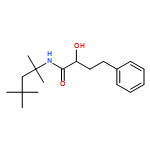 Benzenebutanamide, α-hydroxy-N-(1,1,3,3-tetramethylbutyl)- 