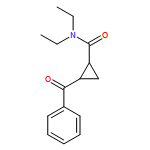 Cyclopropanecarboxamide, 2-benzoyl-N,N-diethyl-, (1R,2R)- 