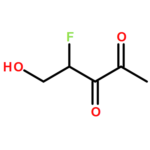 2,3-Pentanedione, 4-fluoro-5-hydroxy- 