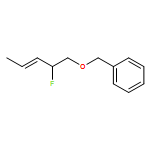 Benzene, [[[(2R,3E)-2-fluoro-3-penten-1-yl]oxy]methyl]- 