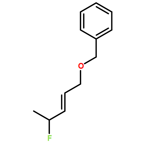 Benzene, [[[(2E,4R)-4-fluoro-2-penten-1-yl]oxy]methyl]- 