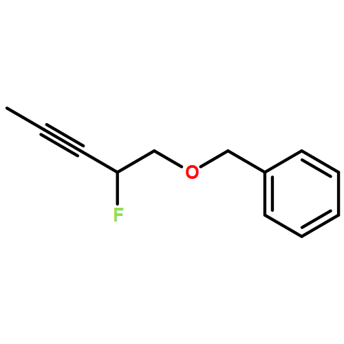 Benzene, [[(2-fluoro-3-pentyn-1-yl)oxy]methyl]- 
