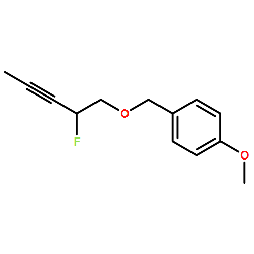 Benzene, 1-[[(2-fluoro-3-pentyn-1-yl)oxy]methyl]-4-methoxy- 