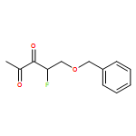 2,3-Pentanedione, 4-fluoro-5-(phenylmethoxy)- 