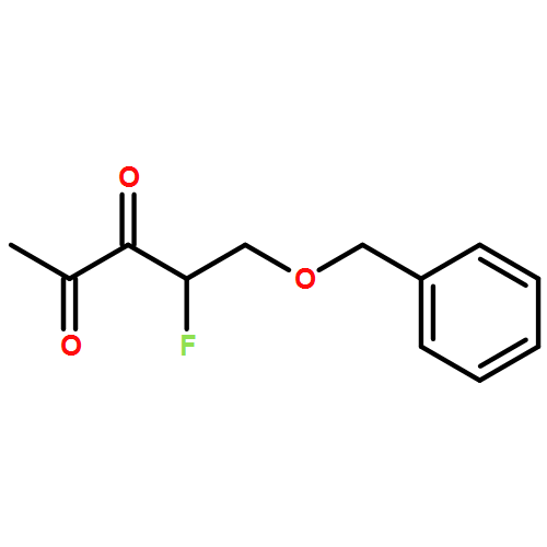 2,3-Pentanedione, 4-fluoro-5-(phenylmethoxy)- 