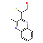 2-Quinoxalineethanol, β-fluoro-3-methyl- 