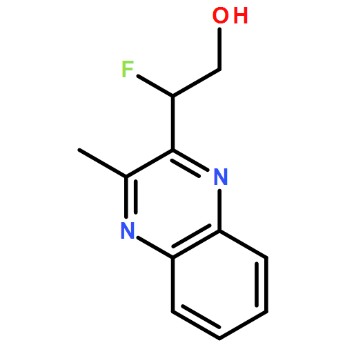 2-Quinoxalineethanol, β-fluoro-3-methyl- 
