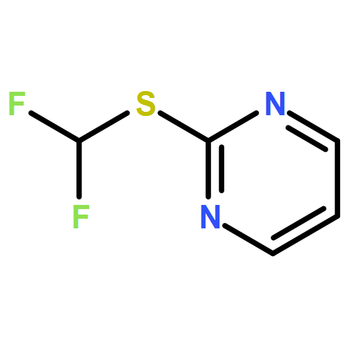 Pyrimidine, 2-[(difluoromethyl)thio]- 