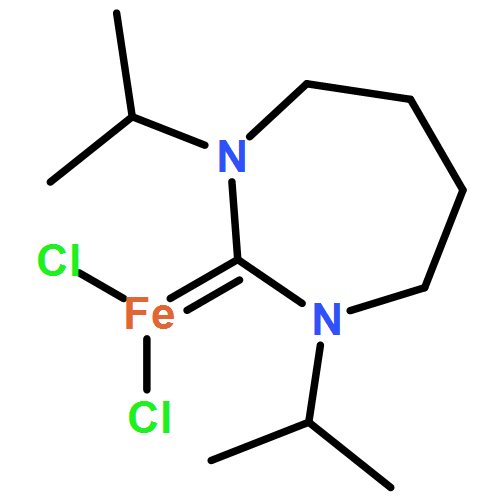Iron, dichloro[hexahydro-1,3-bis(1-methylethyl)-2H-1,3-diazepin-2-ylidene]- 