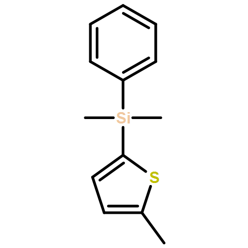 Thiophene, 2-(dimethylphenylsilyl)-5-methyl- 