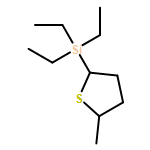 Thiophene, tetrahydro-2-methyl-5-(triethylsilyl)- 