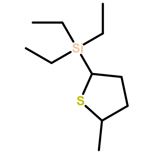 Thiophene, tetrahydro-2-methyl-5-(triethylsilyl)- 