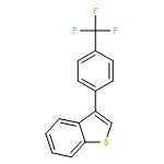 Benzo[b]thiophene, 3-[4-(trifluoromethyl)phenyl]- 