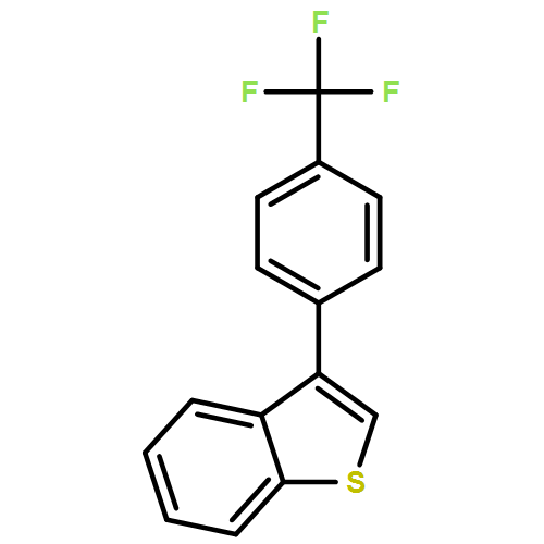 Benzo[b]thiophene, 3-[4-(trifluoromethyl)phenyl]- 