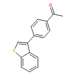 Ethanone, 1-(4-benzo[b]thien-3-ylphenyl)- 