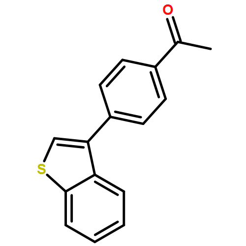 Ethanone, 1-(4-benzo[b]thien-3-ylphenyl)- 