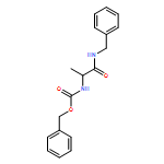 Carbamic acid, N-[(1S)-1-methyl-2-oxo-2-[(phenylmethyl)amino]ethyl]-, phenylmethyl ester 