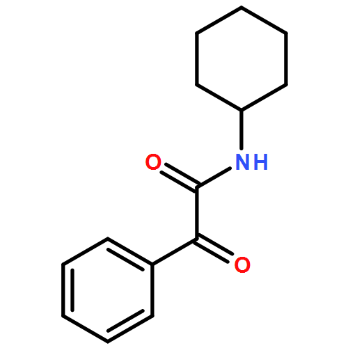 Benzeneacetamide, N-cyclohexyl-α-oxo- 