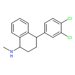 1-Naphthalenamine, 4-(3,4-dichlorophenyl)-1,2,3,4-tetrahydro-N-methyl-, (1S,4R)- 
