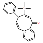 5(8H)-Benzocyclooctenone, 8-phenyl-7-(trimethylsilyl)- 